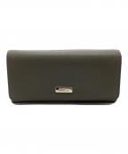 FURLAフルラ）の古着「長財布」｜オリーブ