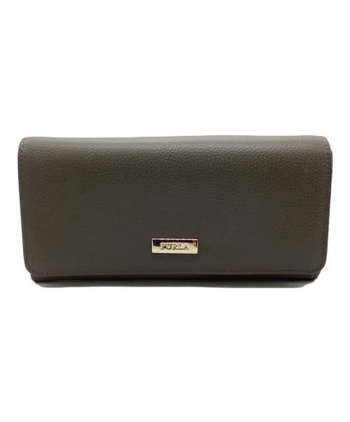 FURLA（フルラ）FURLA (フルラ) 長財布 オリーブの古着・服飾アイテム