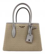 Kate Spadeケイトスペード）の古着「ハンドバッグ」｜ベージュ×ホワイト