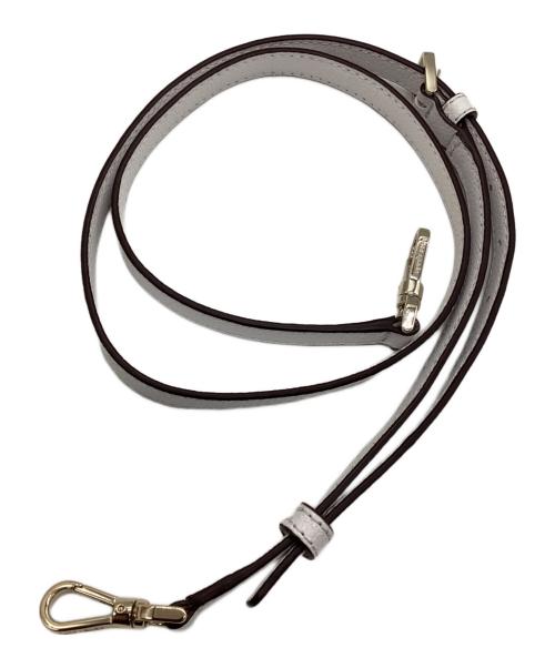 Kate Spade（ケイトスペード）Kate Spade (ケイトスペード) ハンドバッグ ベージュ×ホワイトの古着・服飾アイテム