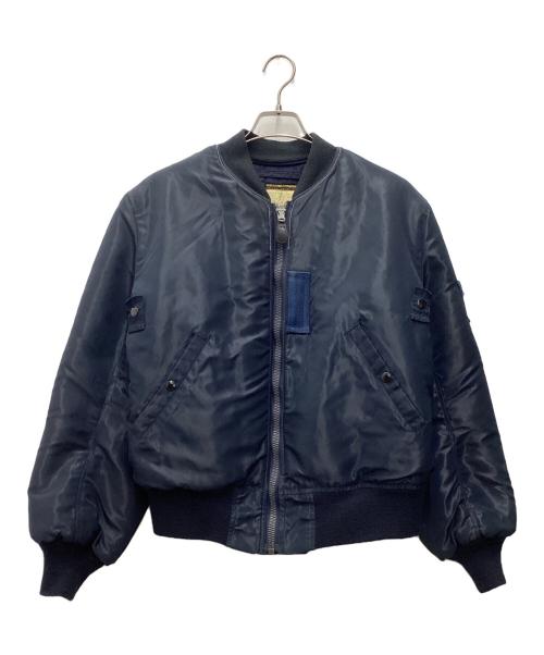 BUZZ RICKSON'S（バズリクソンズ）Buzz Rickson's (バズリクソンズ) フライトジャケット ネイビー サイズ:SIZE 不明の古着・服飾アイテム