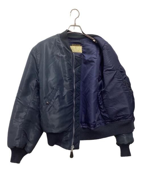 BUZZ RICKSON'S（バズリクソンズ）Buzz Rickson's (バズリクソンズ) フライトジャケット ネイビー サイズ:SIZE 不明の古着・服飾アイテム