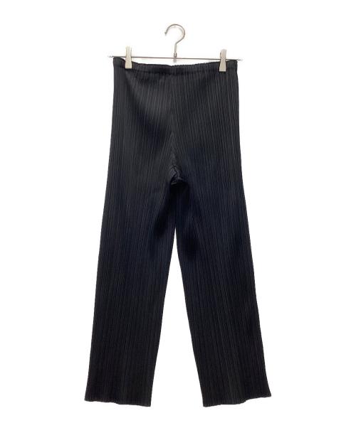 ISSEY MIYAKE（イッセイミヤケ）ISSEY MIYAKE (イッセイミヤケ) プリーツパンツ ブラック サイズ: SIZE 5の古着・服飾アイテム