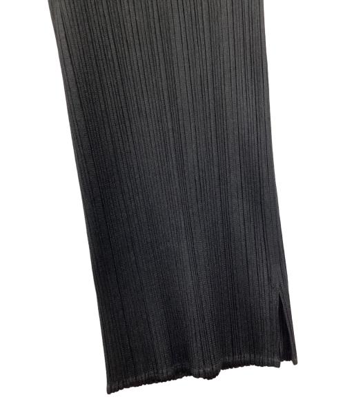 ISSEY MIYAKE（イッセイミヤケ）ISSEY MIYAKE (イッセイミヤケ) プリーツパンツ ブラック サイズ: SIZE 5の古着・服飾アイテム
