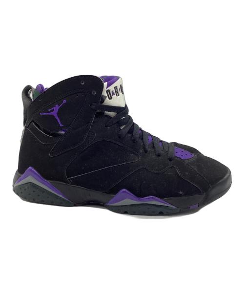 NIKE（ナイキ）NIKE (ナイキ) ハイカットスニーカー AIR JORDAN7 パープル×ブラック サイズ:SIZE 26.5cmの古着・服飾アイテム
