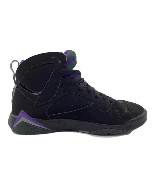 NIKE（ナイキ）NIKE (ナイキ) ハイカットスニーカー AIR JORDAN7 パープル×ブラック サイズ:SIZE 26.5cmの古着・服飾アイテム