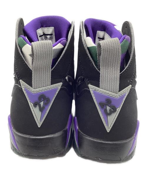 NIKE（ナイキ）NIKE (ナイキ) ハイカットスニーカー AIR JORDAN7 パープル×ブラック サイズ:SIZE 26.5cmの古着・服飾アイテム