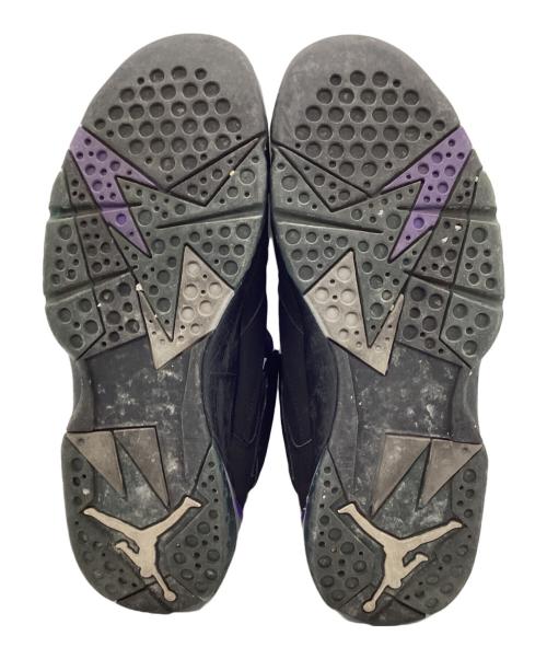 NIKE（ナイキ）NIKE (ナイキ) ハイカットスニーカー AIR JORDAN7 パープル×ブラック サイズ:SIZE 26.5cmの古着・服飾アイテム