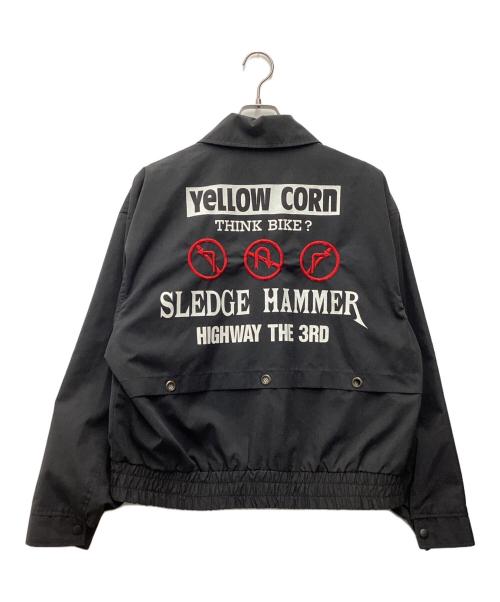 YELLOW CORN（イエローコーン）YeLLOW CORN (イエローコーン) ナイロンジャケット グレー サイズ:SIZE Lの古着・服飾アイテム