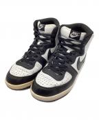 NIKEナイキ）の古着「TERMINATOR HIGH BASIC」｜ブラック×ホワイト