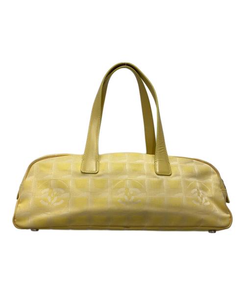 CHANEL（シャネル）CHANEL (シャネル) ニュートラベルライン ミニボストンバッグ イエローの古着・服飾アイテム