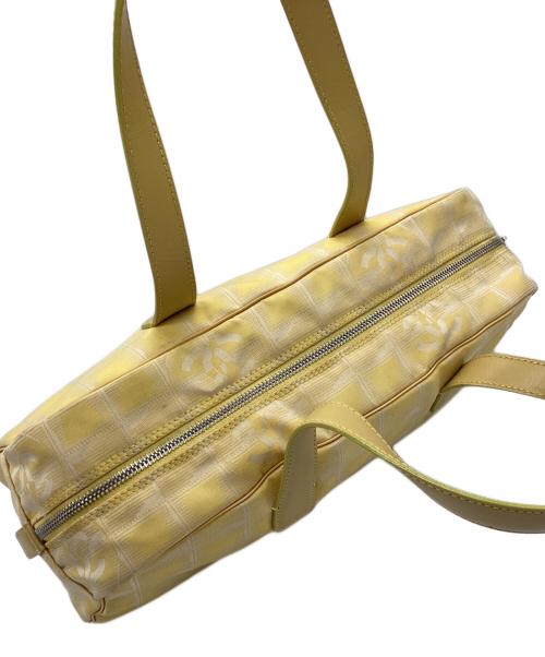 CHANEL（シャネル）CHANEL (シャネル) ニュートラベルライン ミニボストンバッグ イエローの古着・服飾アイテム