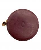 Cartierカルティエ）の古着「マストライン コインケース」｜ワインレッド