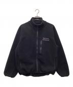 The Ennoy Professionalザ エンノイ プロフェッショナル）の古着「フリースジャケット  ポーラテック BROWZE」｜ブラック