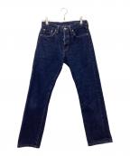 LEVI'Sリーバイス）の古着「ストレートデニムパンツ 501」｜ネイビー