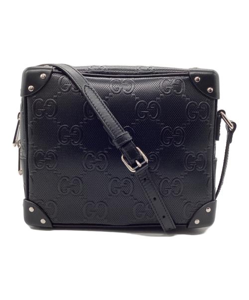 GUCCI（グッチ）GUCCI (グッチ) ショルダーバッグ GG ブラックの古着・服飾アイテム