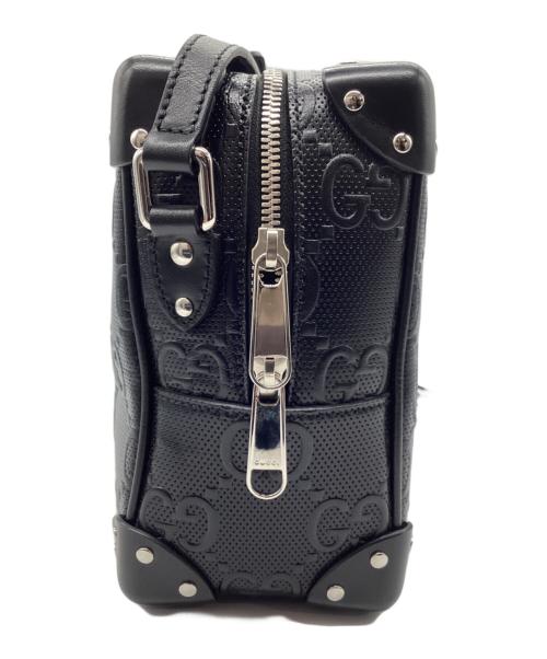 GUCCI（グッチ）GUCCI (グッチ) ショルダーバッグ GG ブラックの古着・服飾アイテム