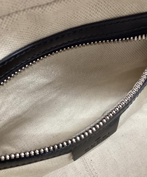 GUCCI（グッチ）GUCCI (グッチ) ショルダーバッグ GG ブラックの古着・服飾アイテム