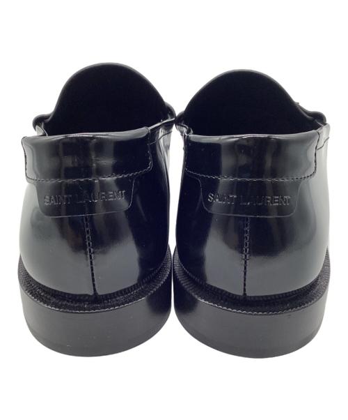 Saint Laurent Paris（サンローランパリ）Saint Laurent Paris (サンローランパリ) コインローファー ブラック サイズ:SIZE 38 1/2の古着・服飾アイテム