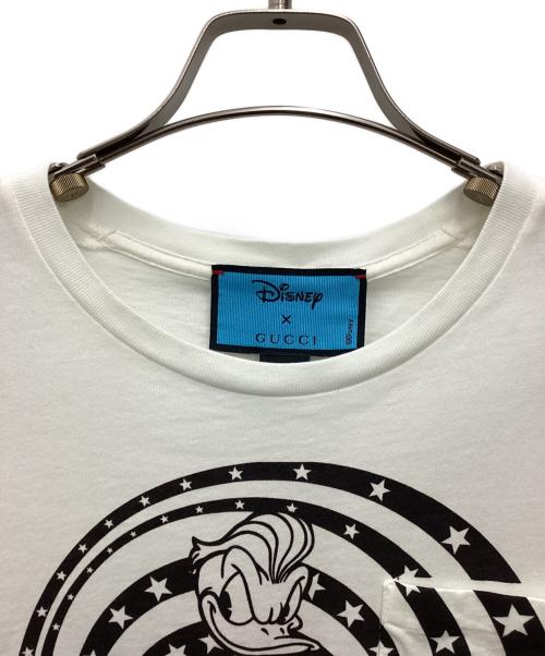 GUCCI×Disney（グッチ×ディズニー）GUCCI×Disney (グッチ×ディズニー) 半袖シャツ ホワイト サイズ:SIZE XSの古着・服飾アイテム