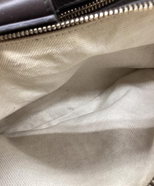 GUCCI（グッチ）GUCCI (グッチ) ハンドバッグ ショッパー バイソン ブラウンの古着・服飾アイテム