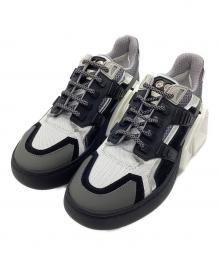 HIDE&JACK（ハイドアンドジャック）の古着「スニーカー SILVERSTONE」｜ブラック