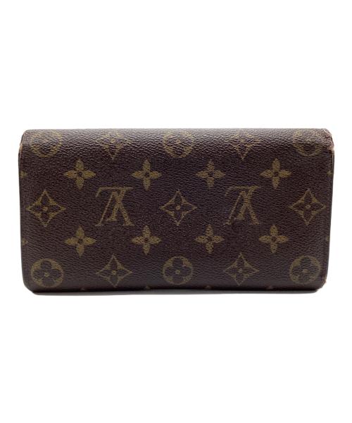 LOUIS VUITTON（ルイ ヴィトン）LOUIS VUITTON (ルイ ヴィトン) ポルト モネ クレディ 長財布 モノグラム ブラウンの古着・服飾アイテム