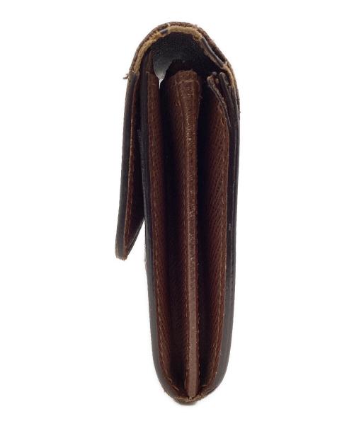 LOUIS VUITTON（ルイ ヴィトン）LOUIS VUITTON (ルイ ヴィトン) ポルト モネ クレディ 長財布 モノグラム ブラウンの古着・服飾アイテム