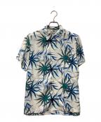 WACKO MARIAワコマリア）の古着「オープンカラーシャツ 16SS 伊勢丹」｜ホワイト×ブルー