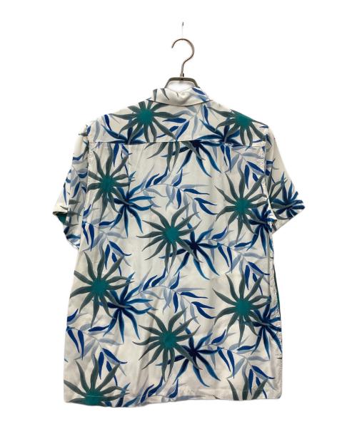 WACKO MARIA（ワコマリア）WACKO MARIA (ワコマリア) オープンカラーシャツ 16SS 伊勢丹 ホワイト×ブルー サイズ:SIZE Mの古着・服飾アイテム