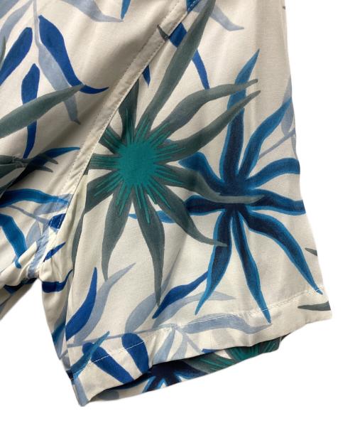 WACKO MARIA（ワコマリア）WACKO MARIA (ワコマリア) オープンカラーシャツ 16SS 伊勢丹 ホワイト×ブルー サイズ:SIZE Mの古着・服飾アイテム