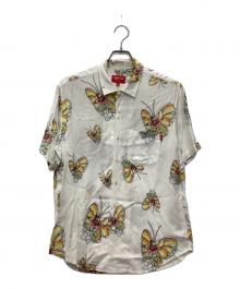 SUPREME（シュプリーム）の古着「オープンカラーシャツ Gong Butterfly Shirt 16SS」｜ホワイト