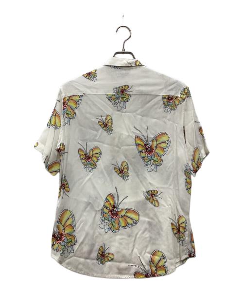 SUPREME（シュプリーム）Supreme (シュプリーム) オープンカラーシャツ Gong Butterfly Shirt 16SS ホワイト サイズ:SIZE Sの古着・服飾アイテム