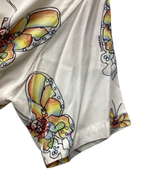 SUPREME（シュプリーム）Supreme (シュプリーム) オープンカラーシャツ Gong Butterfly Shirt 16SS ホワイト サイズ:SIZE Sの古着・服飾アイテム