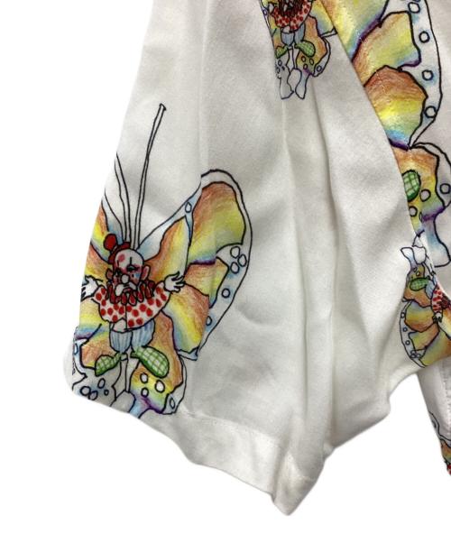 SUPREME（シュプリーム）Supreme (シュプリーム) オープンカラーシャツ Gong Butterfly Shirt 16SS ホワイト サイズ:SIZE Sの古着・服飾アイテム