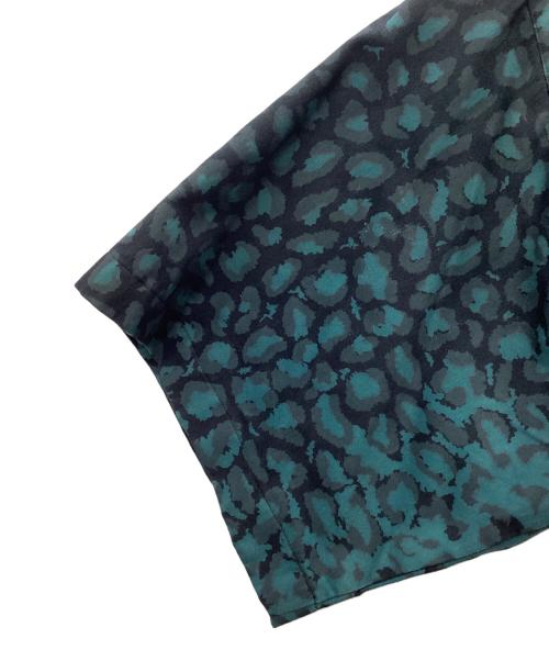 WTAPS（ダブルタップス）WTAPS (ダブルタップス) オープンカラーシャツ ブラック×グリーン サイズ:SIZE Mの古着・服飾アイテム