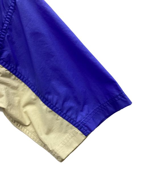 THE NORTH FACE（ザ ノース フェイス）THE NORTH FACE (ザ ノース フェイス) 半袖シャツ ブルー×ベージュ サイズ:SIZE Mの古着・服飾アイテム