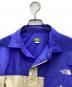 中古・古着 THE NORTH FACE (ザ ノース フェイス) 半袖シャツ ブルー×ベージュ サイズ:SIZE M：9000円