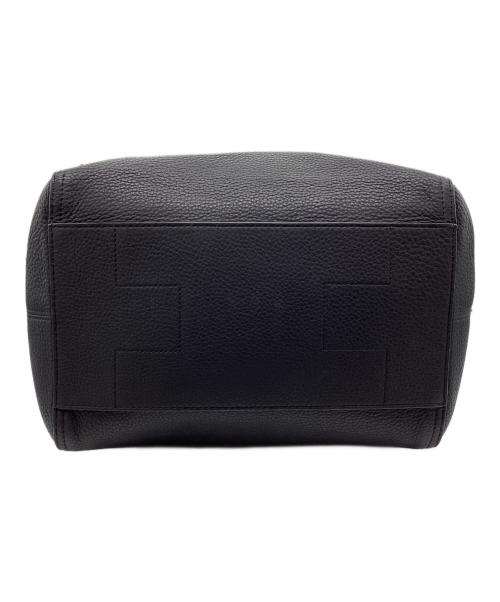 TORY BURCH（トリーバーチ）TORY BURCH (トリーバーチ) レザートートバッグ ブラックの古着・服飾アイテム