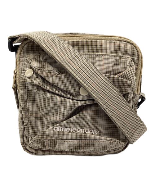 NEW BALANCE（ニューバランス）NEW BALANCE (ニューバランス) Aime Leon Dore (エメ レオン ドレ) クロスボディバック ベージュの古着・服飾アイテム