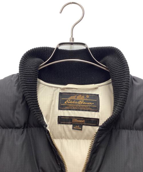 Eddie Bauer（エディーバウアー）Eddie Bauer (エディーバウアー) JJJJound (ジョウンド) ダウンジャケット ブラック サイズ:SIZE Lの古着・服飾アイテム