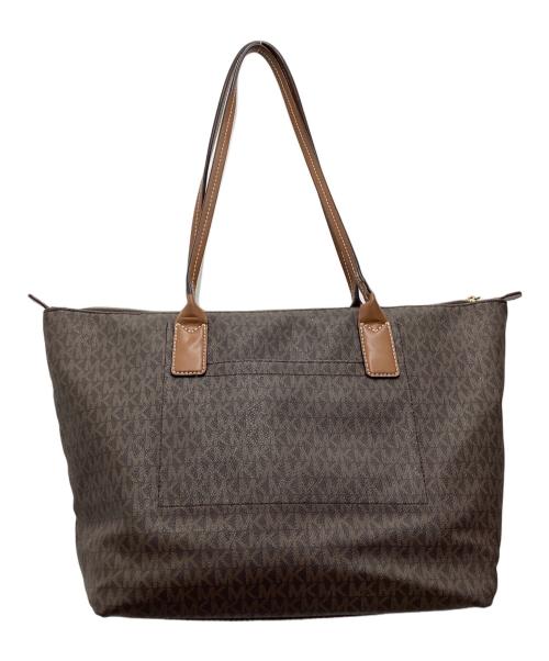 MICHAEL KORS（マイケル・コース）MICHAEL KORS (マイケル・コース) トートバッグ ブラウンの古着・服飾アイテム