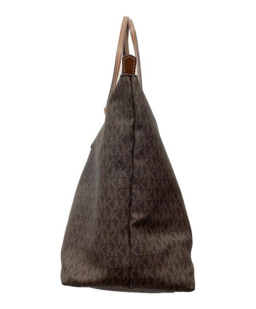 MICHAEL KORS（マイケル・コース）MICHAEL KORS (マイケル・コース) トートバッグ ブラウンの古着・服飾アイテム