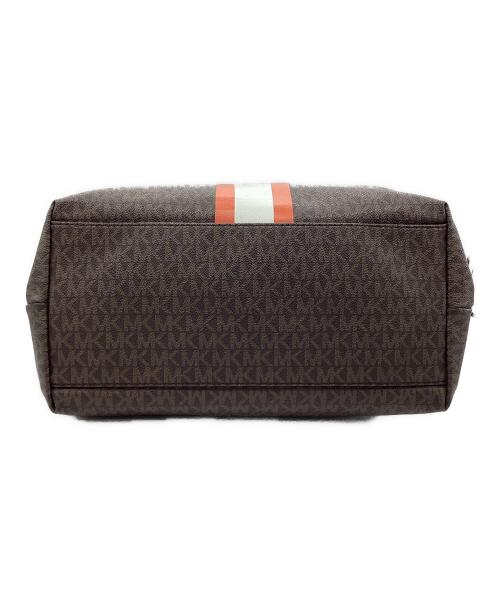 MICHAEL KORS（マイケル・コース）MICHAEL KORS (マイケル・コース) トートバッグ ブラウンの古着・服飾アイテム