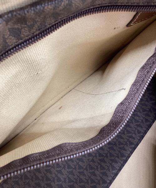 MICHAEL KORS（マイケル・コース）MICHAEL KORS (マイケル・コース) トートバッグ ブラウンの古着・服飾アイテム