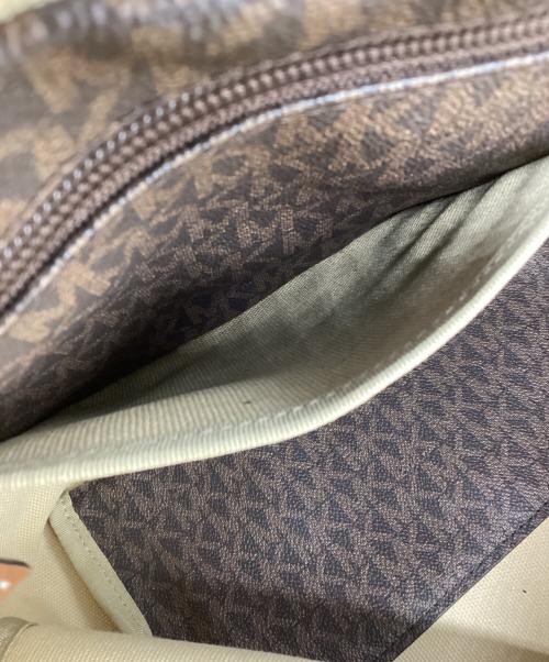 MICHAEL KORS（マイケル・コース）MICHAEL KORS (マイケル・コース) トートバッグ ブラウンの古着・服飾アイテム