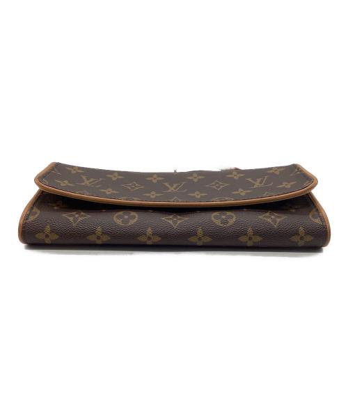 LOUIS VUITTON（ルイ ヴィトン）LOUIS VUITTON (ルイ ヴィトン) ポシェットツインGM モノグラム ブラウン サイズ:GMの古着・服飾アイテム