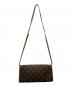 LOUIS VUITTON (ルイ ヴィトン) ポシェットツインGM モノグラム ブラウン サイズ:GM：45000円