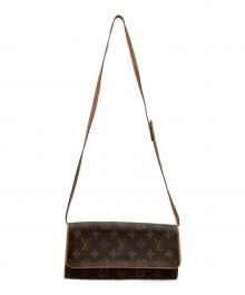 LOUIS VUITTON（ルイ ヴィトン）の古着「ポシェットツインGM モノグラム」｜ブラウン