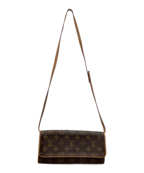 LOUIS VUITTON（ルイ ヴィトン）LOUIS VUITTON (ルイ ヴィトン) ポシェットツインGM モノグラム ブラウン サイズ:GMの古着・服飾アイテム